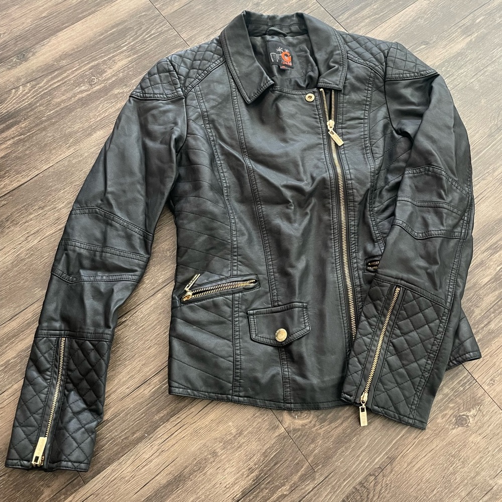 Guess Faux Leather Jacket